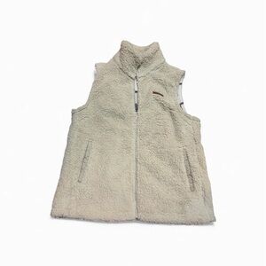 NWOT!  Sage Collective Sherpa Fleece Lined Vest, Cream